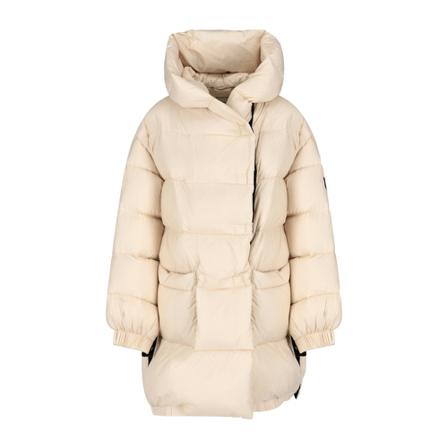 Ermanno Scervino, Down Jackets Wit, Dames, Maat:S