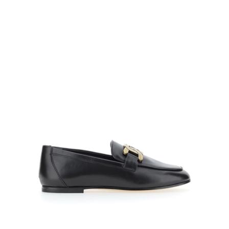 Tod's - Loafers - Svart - Dam - Storlek: 38 1/2 Eu, Dam, Storlek: 38 1/2 EU