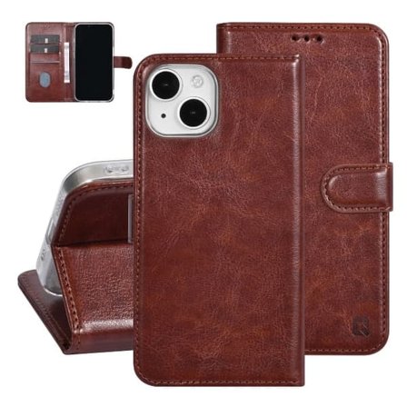 Skal iPhone 15 Mocha Mousse Brun