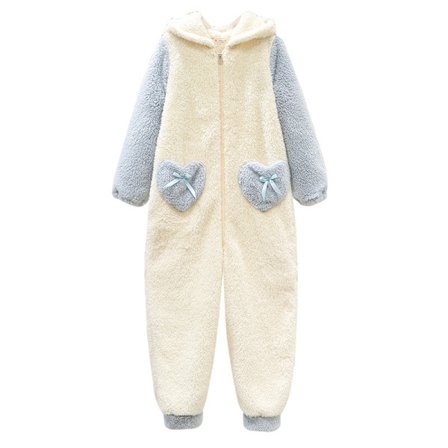 Sanrioed plysj Anime Cinnamoroll vinterflanell barnedresser, jentepyjamas tegneserie for tenåringer