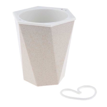 Selvvannende plantekasser med dreneringshull, laget av fiber, for innendørs og utendørs bruk