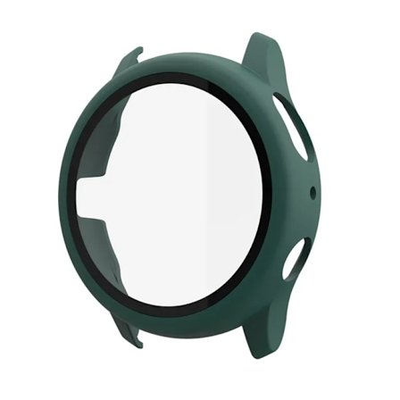 Glas+Fodral kompatibelt Samsung Galaxy Watch Active 2 44mm 40mm Allround-skydd stötfångare+Skärmskyddsfilm correa active2 44 mm 40 mm