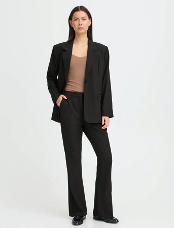 ICHI Ihfava Flared Pa - Black - 40