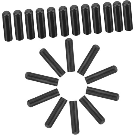 50 st Metall Skosnörändar Elastiska