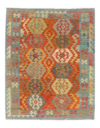 Dywan Kilim Afgan Old Style 156X191 (Wełna, Afganistan)