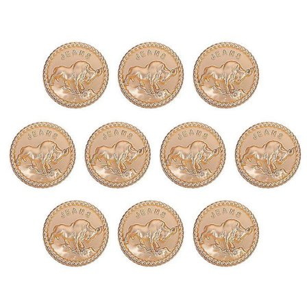 10 stk. justerbare knapper