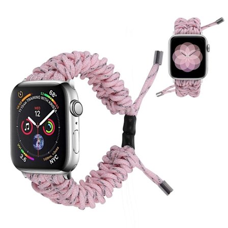 Apple Watch Series 6 / 5 40mm braided watch band - Pink