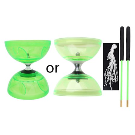 Ammattimainen kolmolaakeroitu Diabolo Sport hiilikuitukäsivarrella High Speed ​​Diabolo Set Lelu lapsille Käsi-silmä-koordinaatti