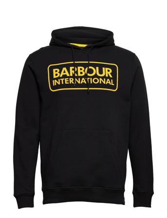 B.intl Pop Over Hoodie Hettegenser Genser Svart Barbour