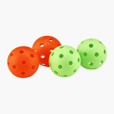 Innebandybollar färgade 4-pack - Biltema