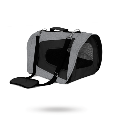 Dogman Bärväska Snobben upp till 7kg - Grå - Resa med djur