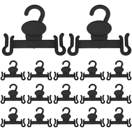 30 stk. Slippers Kroge Skohylde Skohyldekroge til Klip Klappere Skoholder Praktisk Slippers Opbevaring