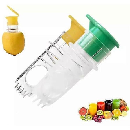 Citronpress med skruvlock, Citronpressar i plast, Praktisk juicepress