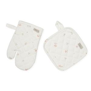 Cam Cam Poppies Oven Mitts One Size - Role play - One size - Cream
