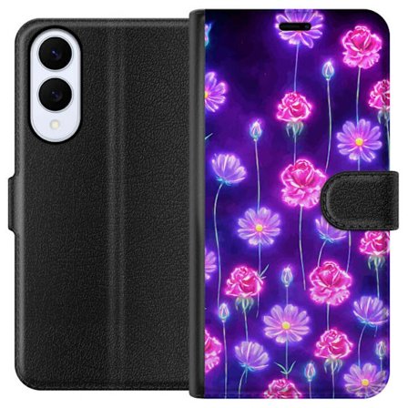 Yhteensopiva Lompakkokotelo Samsung Galaxy S25 Edge Bloom Reverie Electric Petals