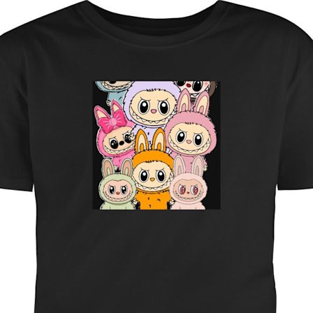 Børne T-shirt The Monster Edition Art Figur