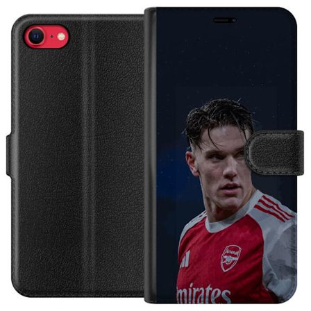 Yhteensopiva Lompakkokotelo Apple iPhone SE (2022) Pastellivärikkäät sateenkaaret, joissa on valkoiset tähdet ja pehmeä väriero taivaallisessa unelmah