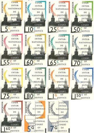 Holland 1989-1994 - Tjenestemærker NVPH D44-58 - Postfrisk