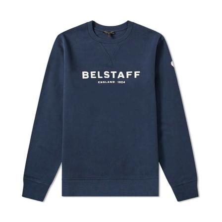Belstaff 1924 Sweatshirt Blå, Herre Sweatshirts