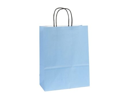 SOBER Bärkasse Small ljusblå 150/fp - Lyreco - Emballage och lagerutrustning - Bärkassar och Påsar - Bärkasse - Papper