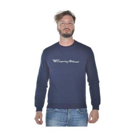 Emporio Armani Sweatshirt Blå, Herre Sweatshirts