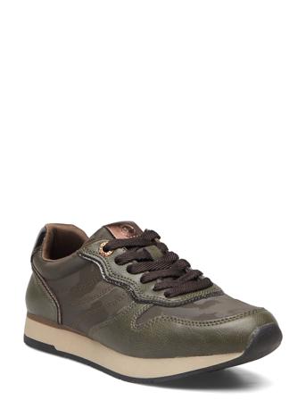 Women Lace-Up Lave Sneakers Kakigrønn Tamaris*Betinget Tilbud