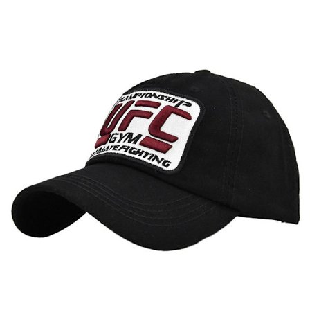 Ufc Tredimensionelt Broderi Baseball Cap 3d Broderi Baseball Cap Peaked Cap Cowboy Hat Sol Visir One Piece