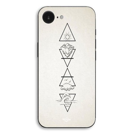 Skal för iPhone 16E De 4 heliga elementen spirit Maniacase