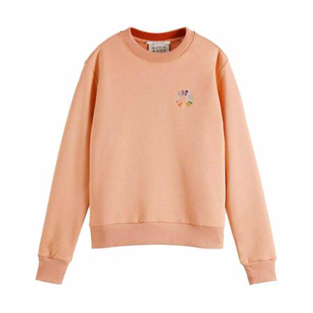 Scotch & Soda Sweatshirt , Roze , Dames , Maat: L