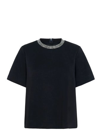Soaked in Luxury | Slmarigold Embellished Tee | M