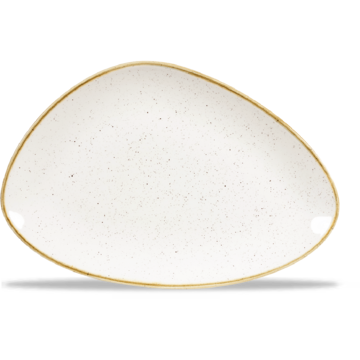 Tallrik Triangel Stonecast