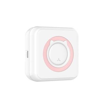 Mini etiketmaskiner, klistermærkemaskine bærbar trådløs B