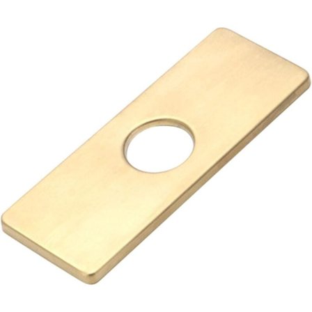 Keittiön pesuallashanan reiän peite kylpyhuoneen hanalle, pesualtaalle, kylpyhuoneen hanan peitelevy, harjattu nikkeli