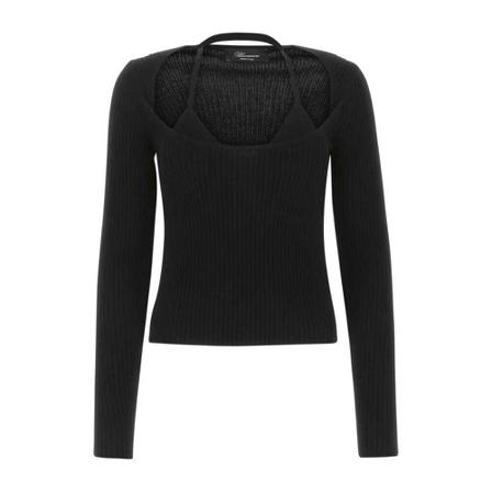 Blumarine Blouses Sort, Dame