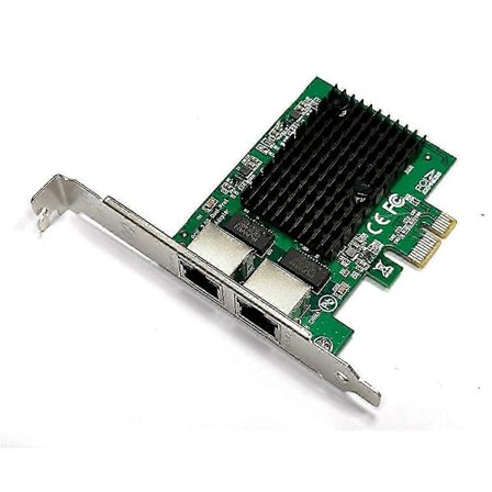 2-portars 2.5G PCIe-nätverkskort 2.5 Gigabit Ethernet-adapter för stationär PC