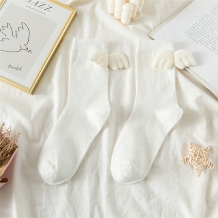 Lange Sokker Mellemrør Sokker HVID