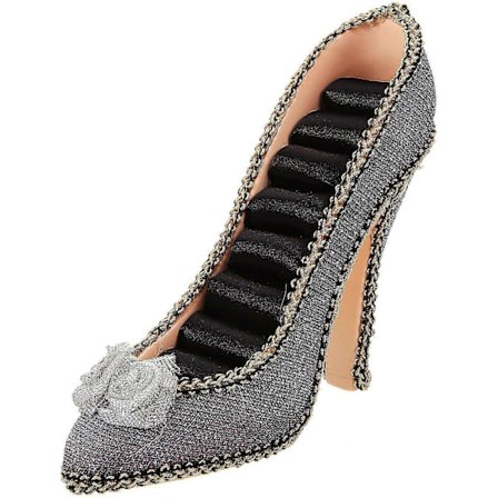 Smykkestativ Sko Smykkeholder Øredobb Oppbevaringsstativ Pyntestativ Hylle