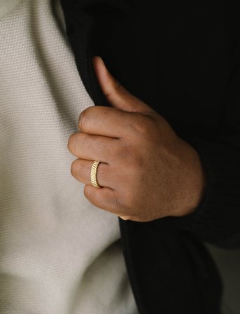 Steel & Barnett Nova Ring - Gold - 67.2