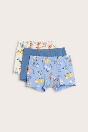 Kappahl | 3-pk. boxere | Lyseblå