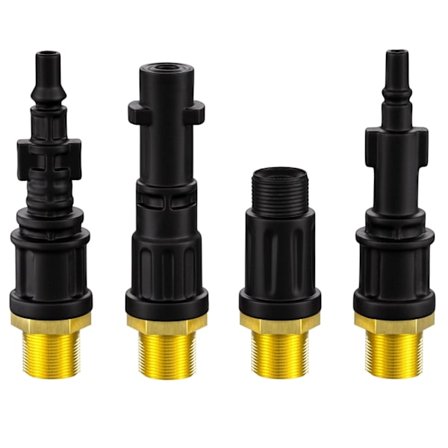 Rörrengöringsset, 15 m slang, adapter ingår