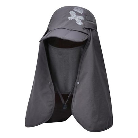 Herre- og damevandtæt udendørs solbeskyttelse åndbar sjal hætte