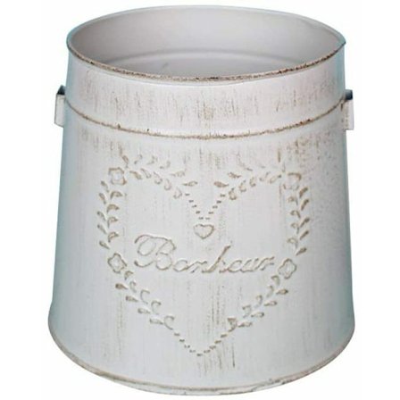 1 st dekorativ vas hink med handtag blomvas metall blomkruka vintage kruka för bordsdekoration bröllopsdekoration