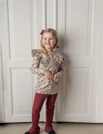 Hanevild Tilde Leggings - Burgundy - 80