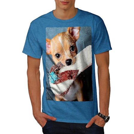 Chihuahua Photo Men Royal T-shirt