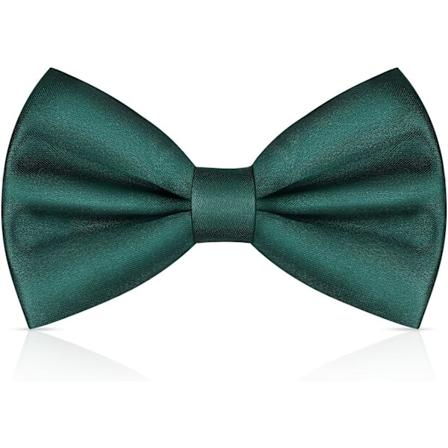 Herreslips, Klassisk ensfarget ferdigknyttet slips for menn, Sateng Tux Slips, Justerbar formell nakkeslips for fester, bryllup
