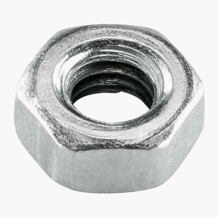 Biltema - Mutter M4 elforsinket 25 stk.