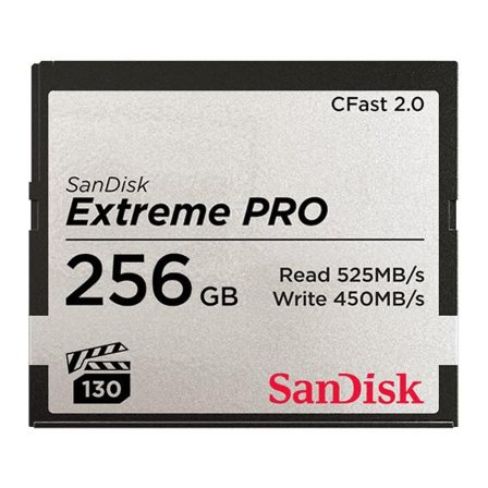 Sandisk Extreme Pro - Flashminnekort - 256 GB - CFast 2.0