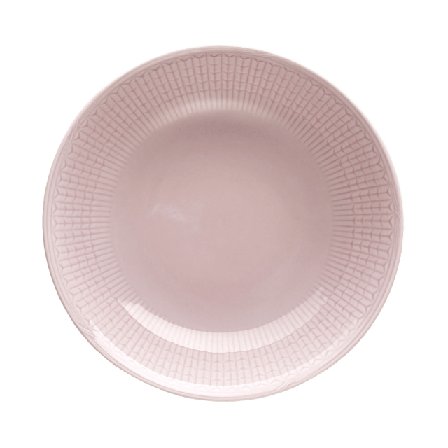 Rörstrand Djup tallrik, Swedish Grace, 19 cm Skålar Röd