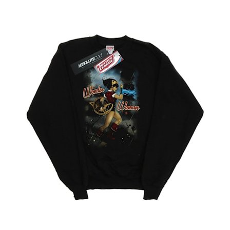 DC Comics Boys Wonder Woman Bombshell Cover Sweatshirt 7-8 år