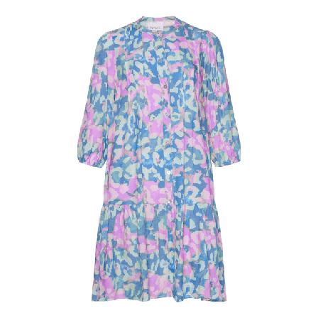 Noella Imogene Sh. Dress - Lightblue/pink Klänningar Dam Blå S